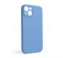 Чохол Full Silicone Case для Apple iPhone 13 cornflower (53) закрита камера (без логотипу) TPS-2710000255895