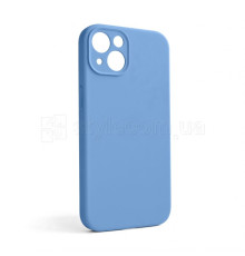 Чохол Full Silicone Case для Apple iPhone 13 cornflower (53) закрита камера (без логотипу)