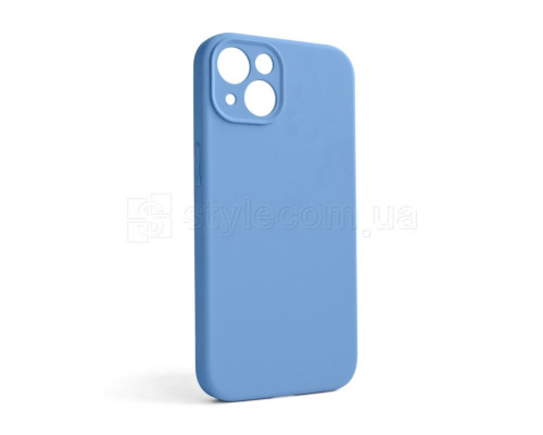 Чохол Full Silicone Case для Apple iPhone 13 cornflower (53) закрита камера (без логотипу) TPS-2710000255895