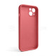 Чохол Full Silicone Case для Apple iPhone 13 camellia (25) закрита камера (без логотипу) TPS-2710000255888