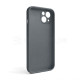 Чохол Full Silicone Case для Apple iPhone 13 dark grey (15) закрита камера (без логотипу) TPS-2710000255901