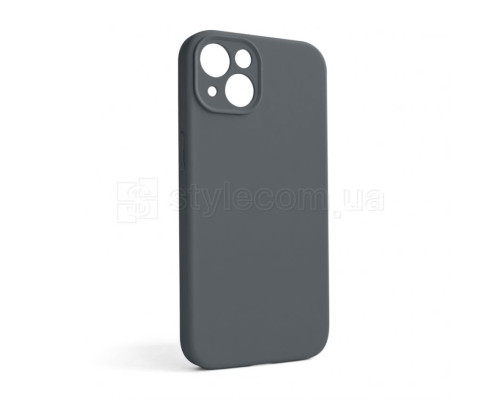 Чохол Full Silicone Case для Apple iPhone 13 dark grey (15) закрита камера (без логотипу) TPS-2710000255901