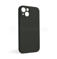 Чохол Full Silicone Case для Apple iPhone 13 dark olive (35) закрита камера (без логотипу) TPS-2710000255918