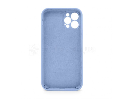 Чохол Full Silicone Case для Apple iPhone 12 Pro light blue (05) закрита камера (без логотипу) TPS-2710000255567