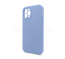 Чохол Full Silicone Case для Apple iPhone 12 Pro light blue (05) закрита камера (без логотипу) TPS-2710000255567