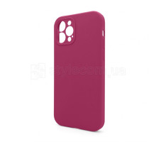 Чохол Full Silicone Case для Apple iPhone 12 Pro pomegranate (59) закрита камера (без логотипу) TPS-2710000255284