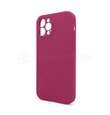 Чохол Full Silicone Case для Apple iPhone 12 Pro pomegranate (59) закрита камера (без логотипу)