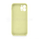 Чохол Full Silicone Case для Apple iPhone 12 Pro mellow yellow (51) закрита камера (без логотипу) TPS-2710000255604