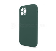 Чохол Full Silicone Case для Apple iPhone 12 Pro pine green (55) закрита камера (без логотипу) TPS-2710000255635