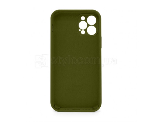 Чохол Full Silicone Case для Apple iPhone 12 Pro forest green (63) закрита камера (без логотипу) TPS-2710000255321