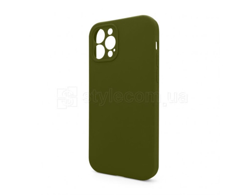 Чохол Full Silicone Case для Apple iPhone 12 Pro forest green (63) закрита камера (без логотипу) TPS-2710000255321