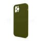 Чохол Full Silicone Case для Apple iPhone 12 Pro forest green (63) закрита камера (без логотипу) TPS-2710000255321