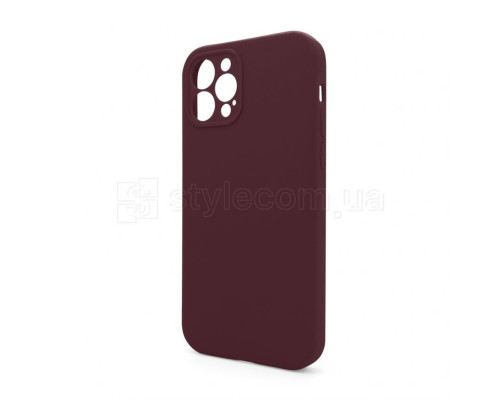 Чохол Full Silicone Case для Apple iPhone 12 Pro plum (57) закрита камера (без логотипу) TPS-2710000255642