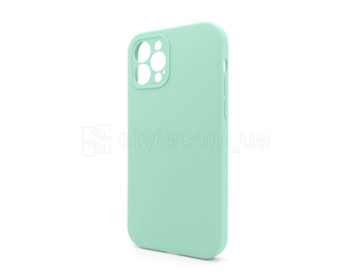 Чохол Full Silicone Case для Apple iPhone 12 Pro new blue (67) закрита камера (без логотипу) TPS-2710000255369