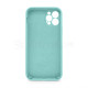 Чохол Full Silicone Case для Apple iPhone 12 Pro sea blue (21) закрита камера (без логотипу) TPS-2710000255680