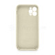 Чохол Full Silicone Case для Apple iPhone 12 Pro antique white (10) закрита камера (без логотипу) TPS-2710000255383