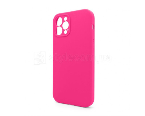 Чохол Full Silicone Case для Apple iPhone 12 Pro shiny pink (38) закрита камера (без логотипу) TPS-2710000255703