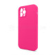 Чохол Full Silicone Case для Apple iPhone 12 Pro shiny pink (38) закрита камера (без логотипу) TPS-2710000255703