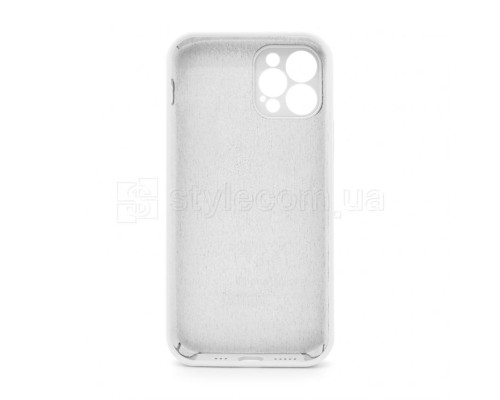 Чохол Full Silicone Case для Apple iPhone 12 Pro white (09) закрита камера (без логотипу) TPS-2710000255734