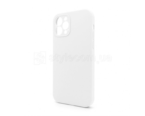 Чохол Full Silicone Case для Apple iPhone 12 Pro white (09) закрита камера (без логотипу) TPS-2710000255734