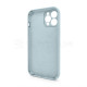 Чохол Full Silicone Case для Apple iPhone 12 Pro Max sky blue (58) закрита камера (без логотипу) TPS-2710000255758