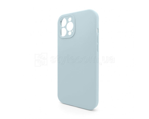 Чохол Full Silicone Case для Apple iPhone 12 Pro Max sky blue (58) закрита камера (без логотипу) TPS-2710000255758