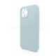 Чохол Full Silicone Case для Apple iPhone 12 Pro Max sky blue (58) закрита камера (без логотипу) TPS-2710000255758