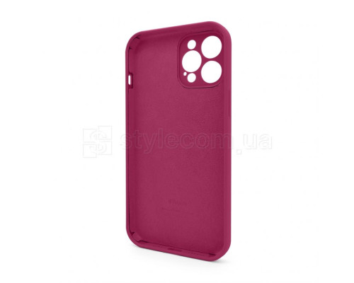 Чохол Full Silicone Case для Apple iPhone 12 Pro Max pomegranate (59) закрита камера (без логотипу) TPS-2710000255765