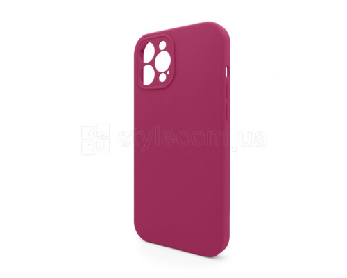 Чохол Full Silicone Case для Apple iPhone 12 Pro Max pomegranate (59) закрита камера (без логотипу) TPS-2710000255765