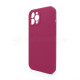 Чохол Full Silicone Case для Apple iPhone 12 Pro Max pomegranate (59) закрита камера (без логотипу) TPS-2710000255765