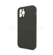 Чохол Full Silicone Case для Apple iPhone 12 Pro dark olive (35) закрита камера (без логотипу) TPS-2710000255499