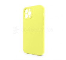 Чохол Full Silicone Case для Apple iPhone 12 Pro flash lime (41) закрита камера (без логотипу) TPS-2710000255529