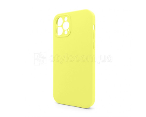 Чохол Full Silicone Case для Apple iPhone 12 Pro flash lime (41) закрита камера (без логотипу) TPS-2710000255529