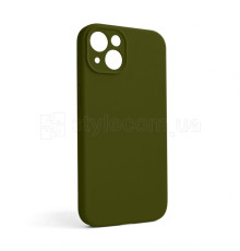 Чохол Full Silicone Case для Apple iPhone 13 forest green (63) закрита камера (без логотипу) TPS-2710000255789