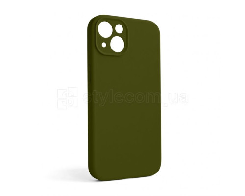 Чохол Full Silicone Case для Apple iPhone 13 forest green (63) закрита камера (без логотипу) TPS-2710000255789