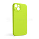 Чохол Full Silicone Case для Apple iPhone 13 new shiny (64) закрита камера (без логотипу) TPS-2710000255796