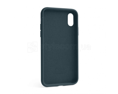 Чохол Full Silicone Case для Apple iPhone X, Xs cosmos blue (46) (без логотипу) TPS-2710000257233