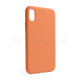 Чохол Full Silicone Case для Apple iPhone X, Xs new peach (66) (без логотипу) TPS-2710000257103