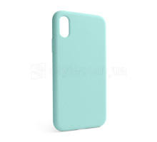 Чохол Full Silicone Case для Apple iPhone X, Xs new blue (67) (без логотипу) TPS-2710000257110