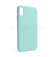 Чохол Full Silicone Case для Apple iPhone X, Xs new blue (67) (без логотипу) TPS-2710000257110 2710000257110