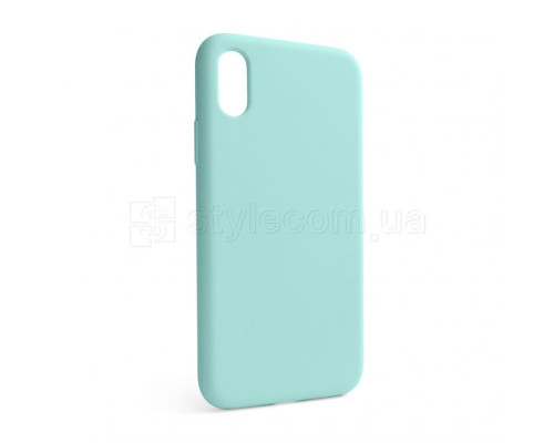 Чохол Full Silicone Case для Apple iPhone X, Xs new blue (67) (без логотипу) TPS-2710000257110