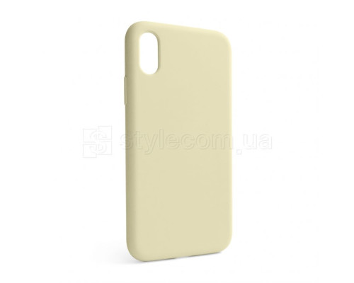 Чохол Full Silicone Case для Apple iPhone X, Xs antique white (10) (без логотипу) TPS-2710000257134