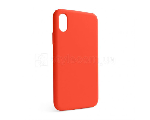 Чохол Full Silicone Case для Apple iPhone X, Xs apricot (02) (без логотипу) TPS-2710000257141