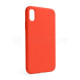 Чохол Full Silicone Case для Apple iPhone X, Xs apricot (02) (без логотипу) TPS-2710000257141