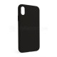 Чохол Full Silicone Case для Apple iPhone X, Xs black (18) (без логотипу) TPS-2710000257172