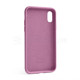 Чохол Full Silicone Case для Apple iPhone X, Xs blueberry (56) (без логотипу) TPS-2710000257196