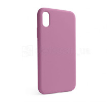 Чохол Full Silicone Case для Apple iPhone X, Xs blueberry (56) (без логотипу) TPS-2710000257196