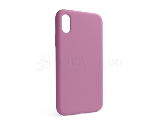 Чохол Full Silicone Case для Apple iPhone X, Xs blueberry (56) (без логотипу) TPS-2710000257196