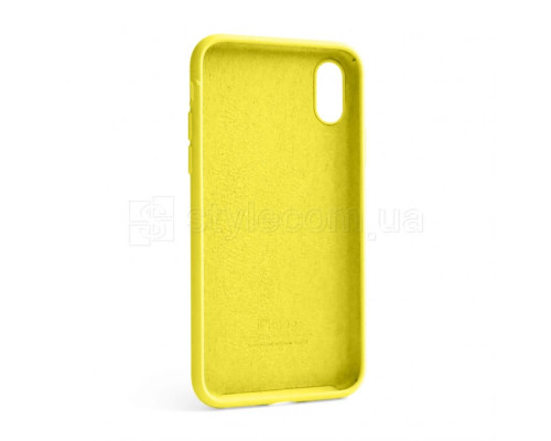 Чохол Full Silicone Case для Apple iPhone X, Xs canary yellow (50) (без логотипу)