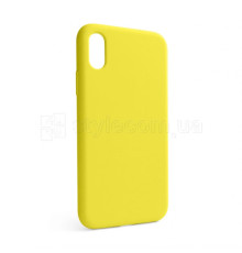 Чохол Full Silicone Case для Apple iPhone X, Xs canary yellow (50) (без логотипу) TPS-2710000257202 2710000257202